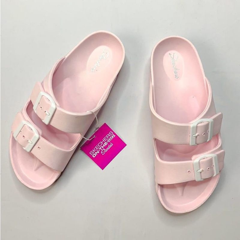 Sandal Wanita Strap Dua Sendal Wanita Skechers