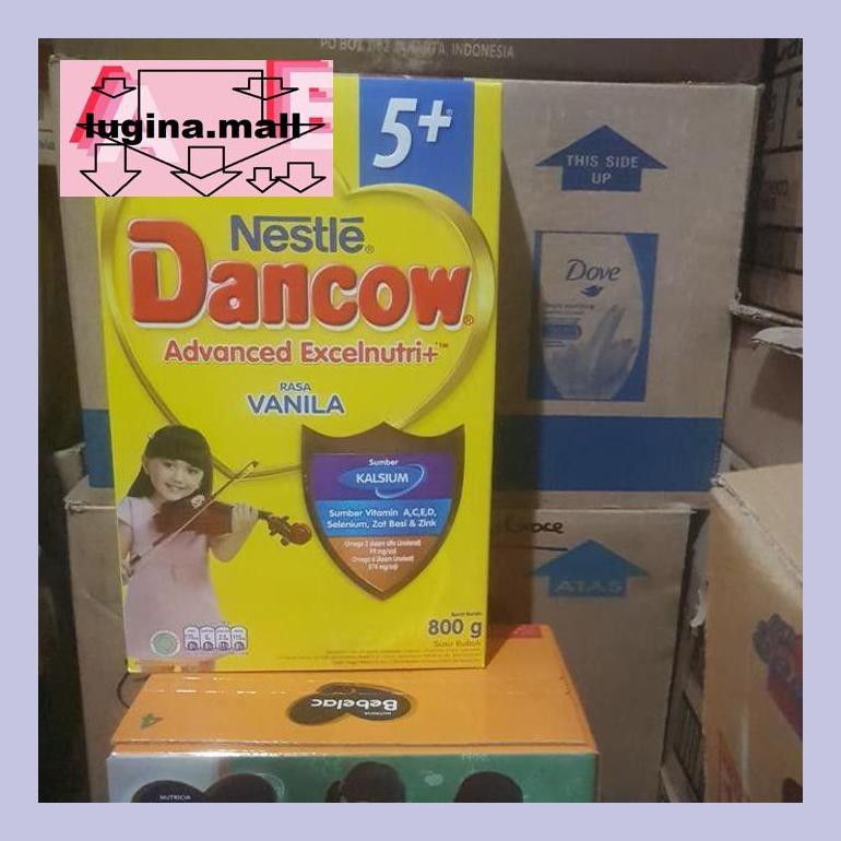 

Lugeypsum Dancow 5+ Madu/Van/Cok 800 Gram - Coklat S30Luu