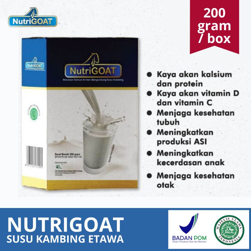 

Nitrigoat Susu Kambing Rasa Vanilla