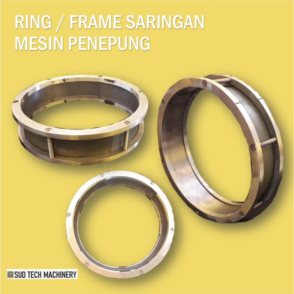 Bingkai Ring Saringan disk mill penepung stainless steel