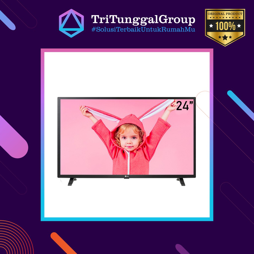 (BAYAR DI TEMPAT) (GARANSI RESMI) LED TV LG 24TL520 / 24 TL 520 HD TV [24 inch / HDMI / USB MOVIE] 1
