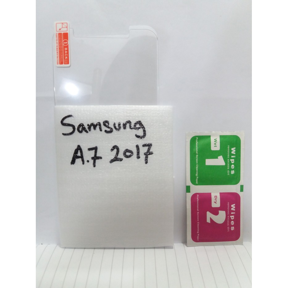 Tempered Gorilla Glass kaca Samsung A7 2017 a720 murah meriah