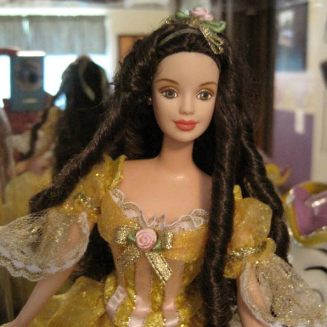 barbie as beauty from beauty and the beast