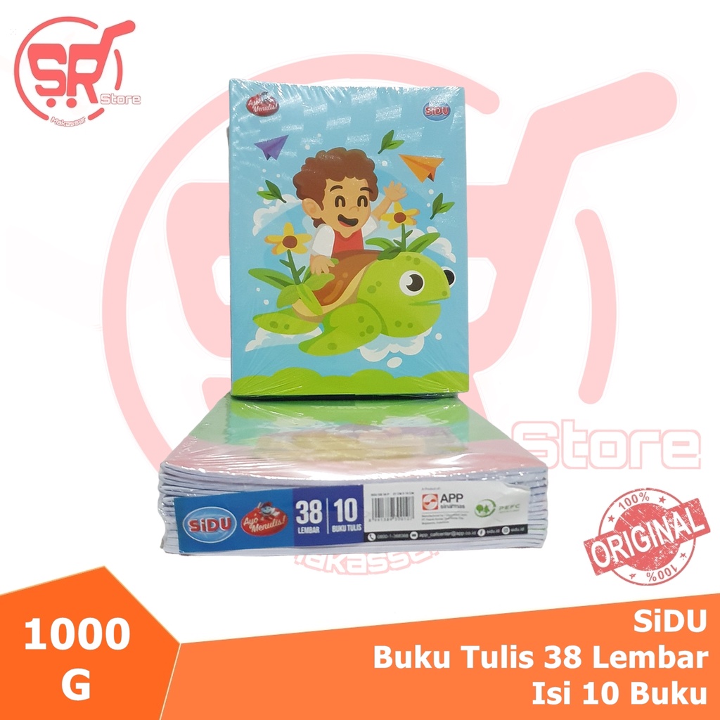 

Buku Tulis Sinar Dunia / SIDU / 38 Lembar