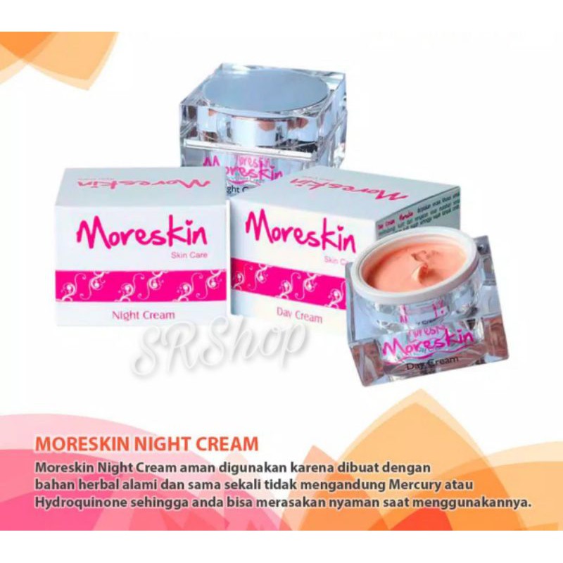 

Moreskin Night Cream Original Asli NASA - Perawatan Kulit Malam Hari