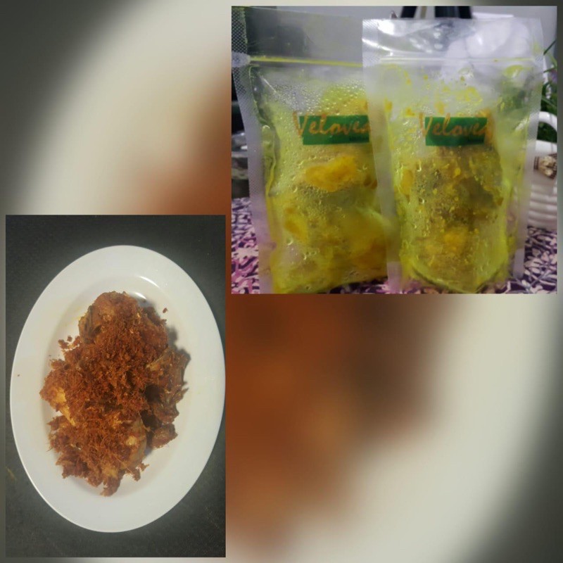 

ayam goreng ungkep kuning isi 2potong