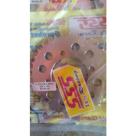 Gear sss 35 36 37 38 428 RX king yamaha Jupiter MX Vega fiz MX Alfa 428