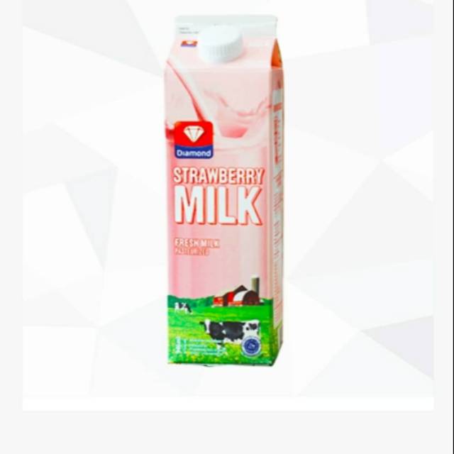 

Susu Diamond Fresh Milk Strawberry 1liter