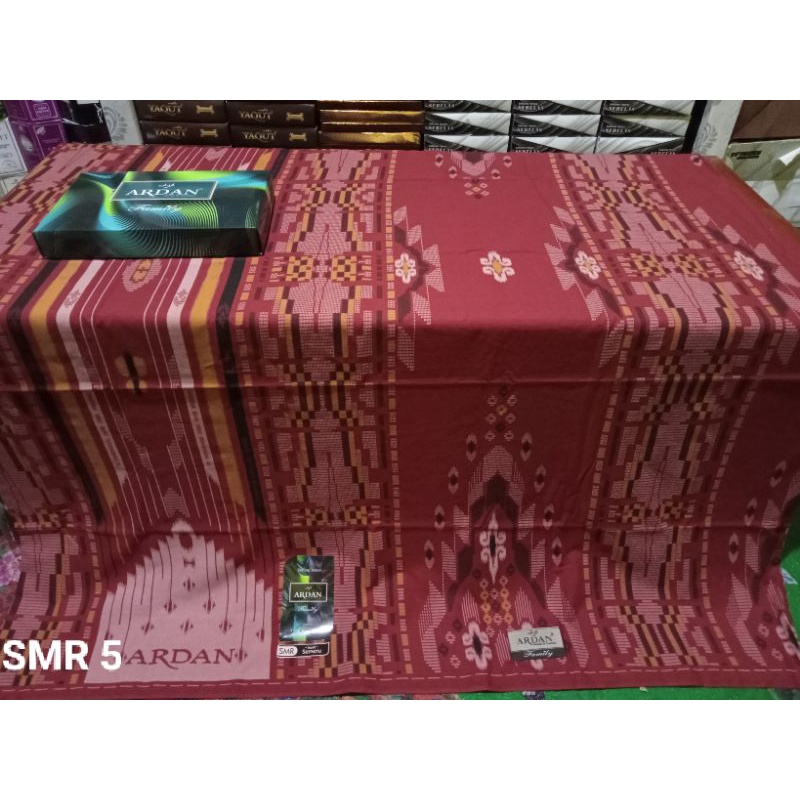 Ardan family terbaru motif BROMO & SEMERU  bisa seragaman-Merah