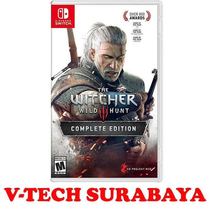 THE WITCHER 3 WILD HUNT COMPLETE EDITION NINTENDO SWITCH
