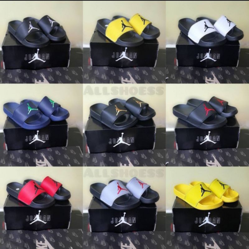 ( BISA COD ) SANDAL KIDS ANAK NIKE JORDAN SLIDE SIZE 20-35