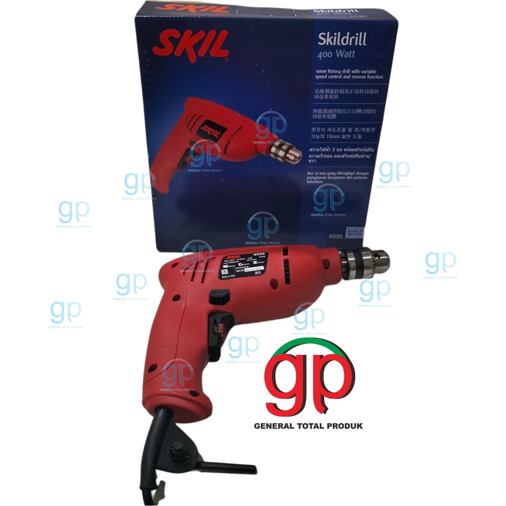MESIN BOR 10MM 6535 SKILL ELECTRIC DRILL