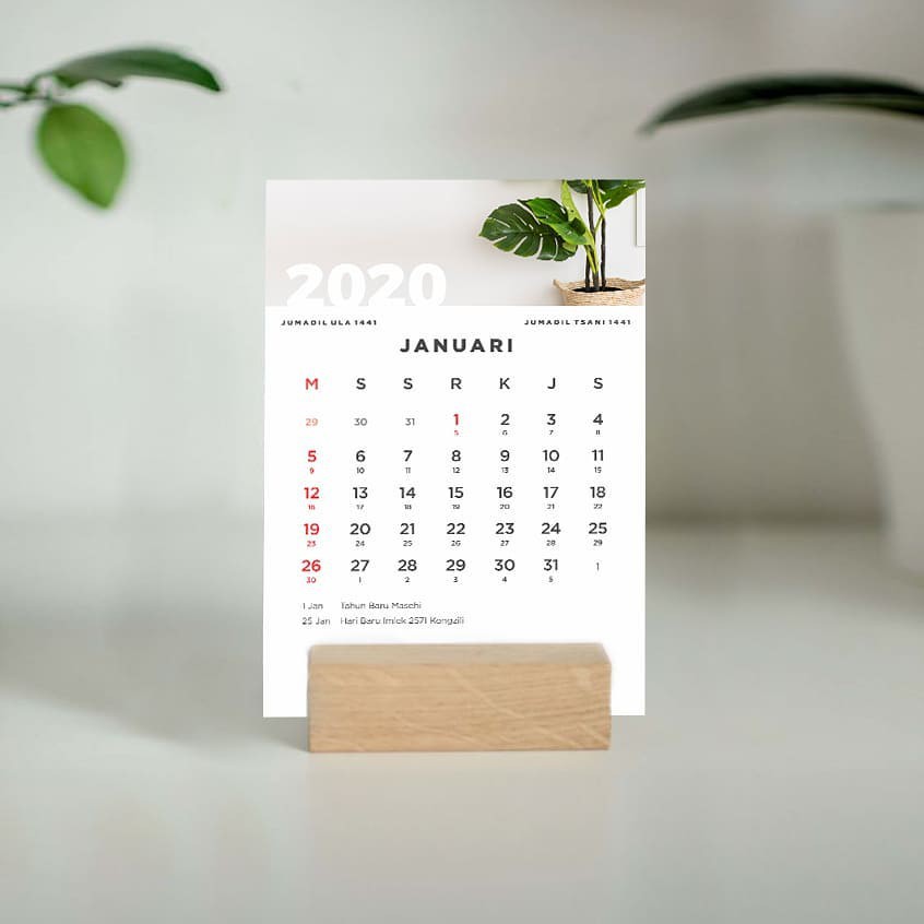 

[PRE-ORDER] Kalender Unik / Kalender Meja / Kado Unik / Kalender by Rami Ruustic