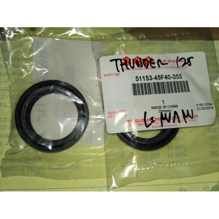 SIL SEAL SHOCK DEPAN SUZUKI THUNDER 125 ORISINIL SGP