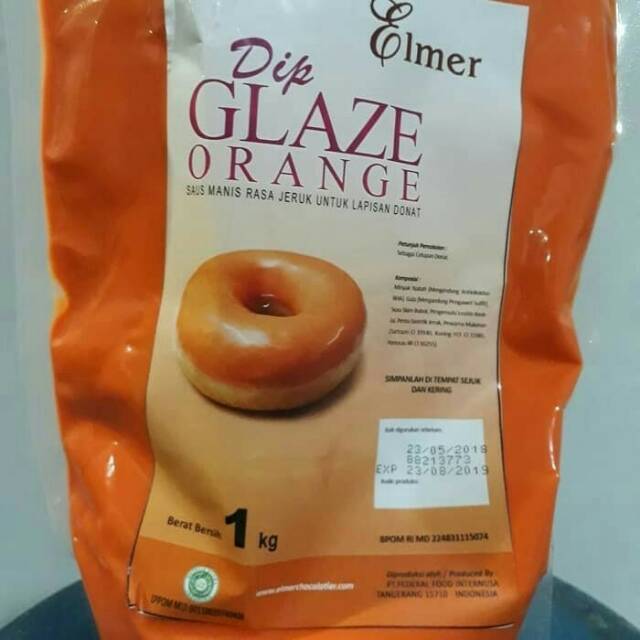 

GLAZE ORANGE ELMER REPACK 500gr