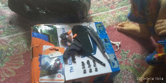 Clamp Penjepit Kayu 4 Inch Untuk Pengrajin Kayu Dan Mengangkat Kayu