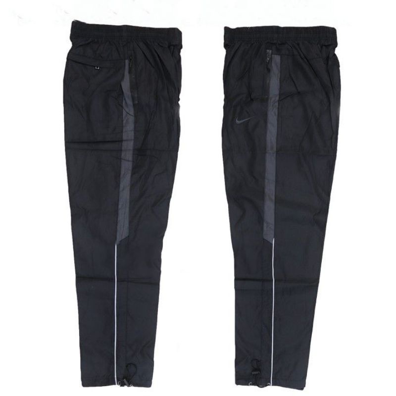 Celana Training Olahraga Panjang Nike Jogging Senam Running Unisex Pria wanita bahan Parasut