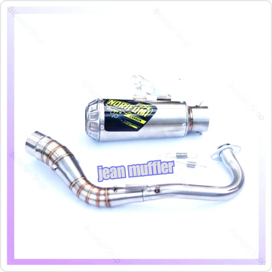 Knalpot norifumi mio xride fino knalpot motor racing matic