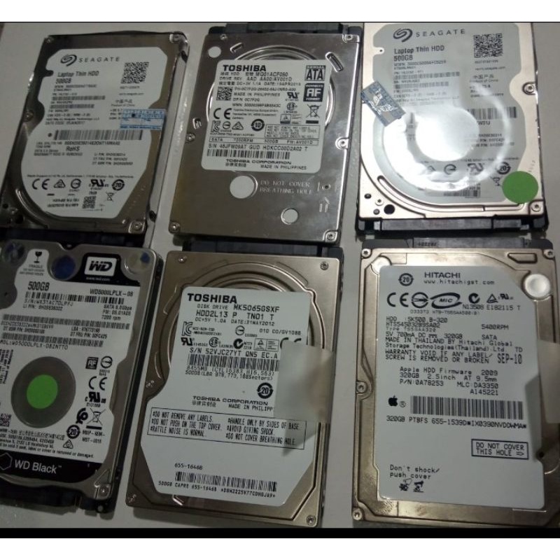 Hardisk Sata internal laptop 160gb hdd Ps2 Ps3 Ps4 Promo juga 40gb 80gb 120gb