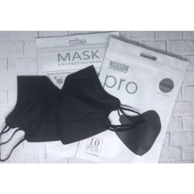 Masker KN95  Mouson Pro Duckbill Isi 10 Pcs