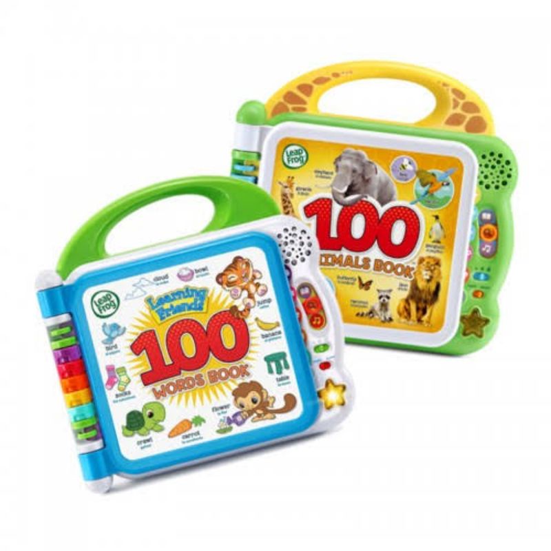 Leapfrog learning friends 100 words animals book / buku elektronik
