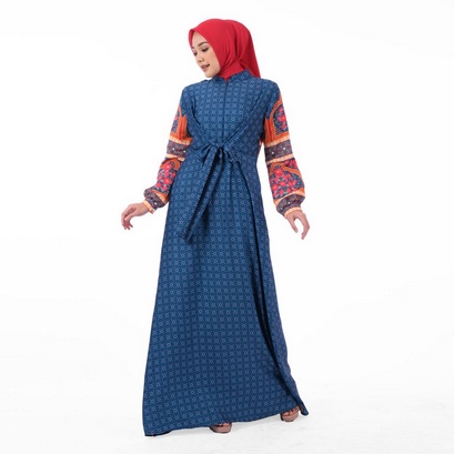 BAJU GAMIS BUSANA PAKAIAN MUSLIM WANITA  ZADIA DRESS BY ZOYA