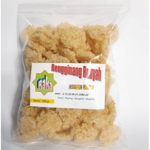 

Rakasnack Rengginang mentah 500 gr