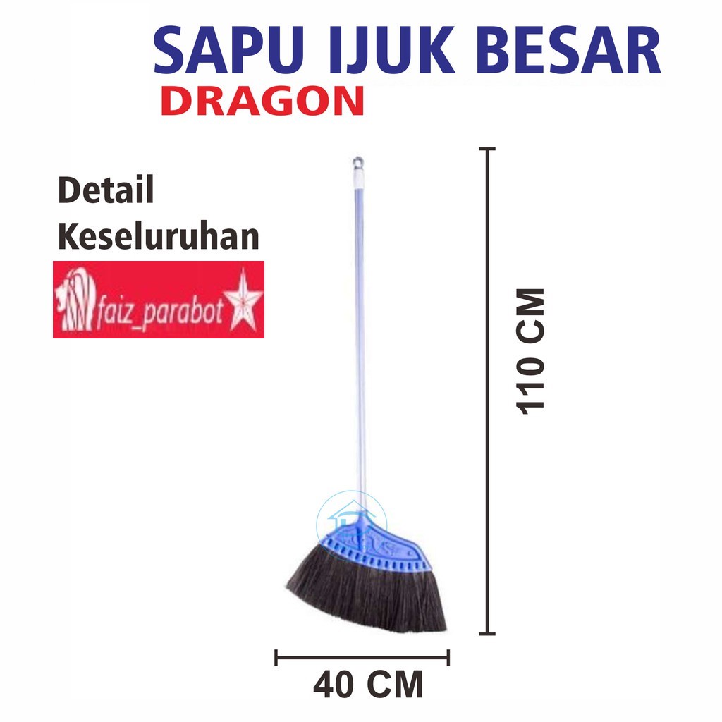 Sapu Injuk Kipas Besar Dragon