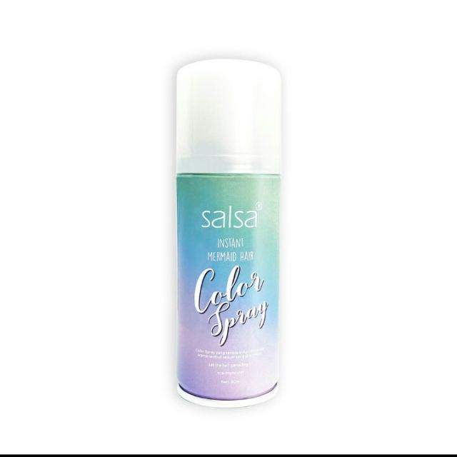 ✿ELYSABETHME✿ Salsa hair color spray mermaid temporary pewarna rambut semprot