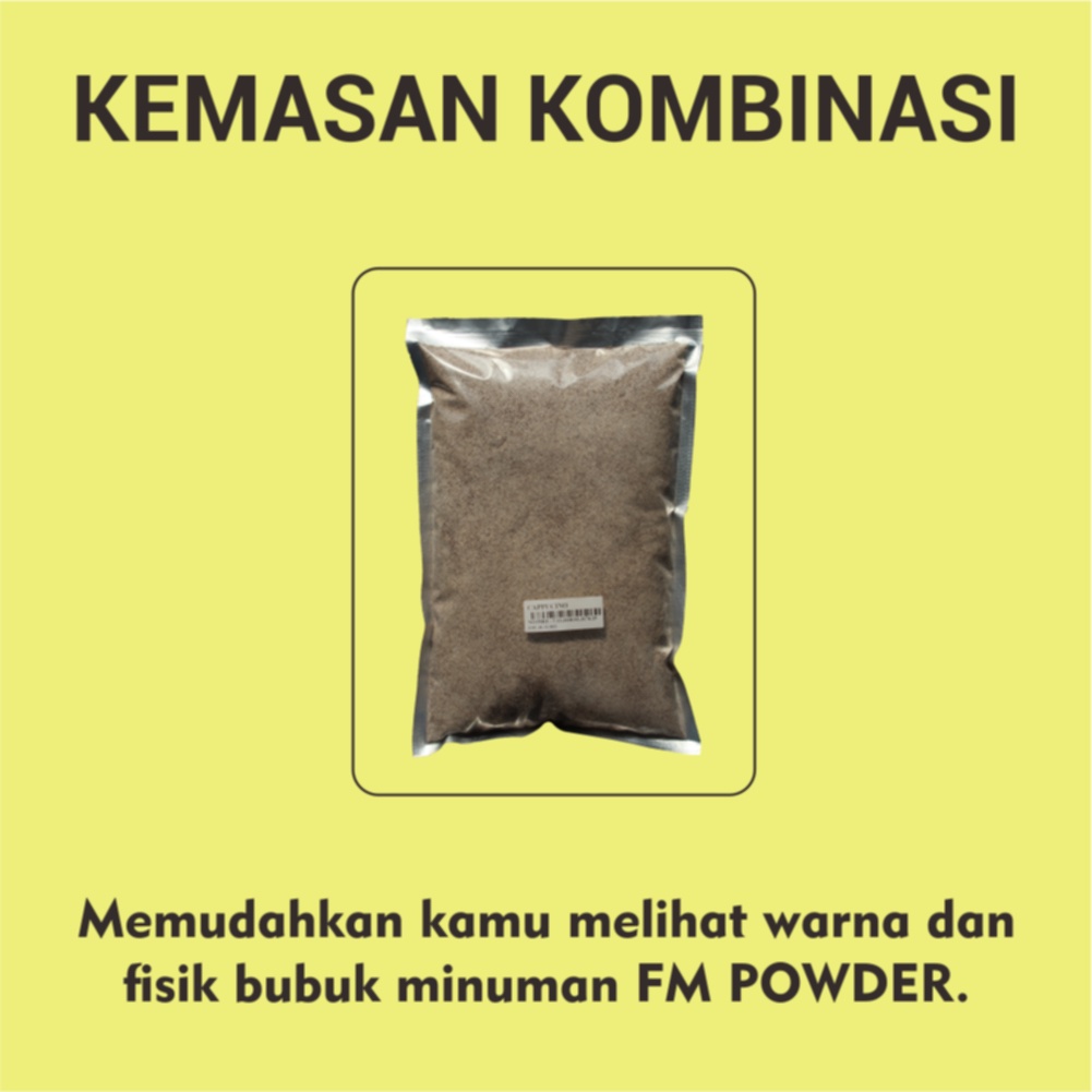 Bubuk minuman rasa cappucino 1kg / powder cappucino / bubuk bubble drink