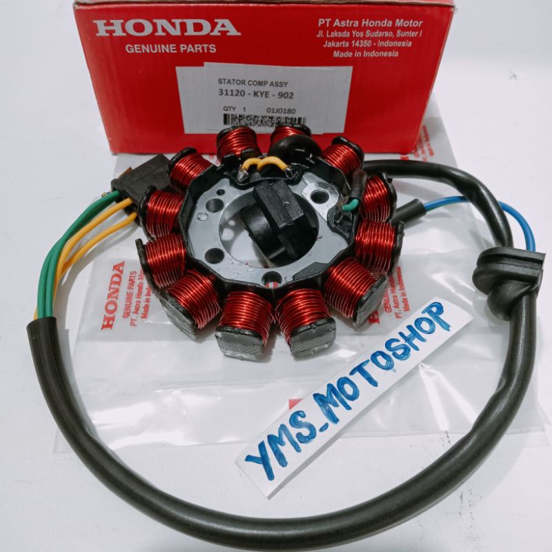 spul stater spul pengapian Honda Megapro new Megapro mono Verza ORI KYE
