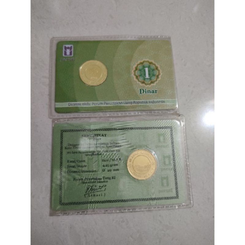 1 dinar peruri antam