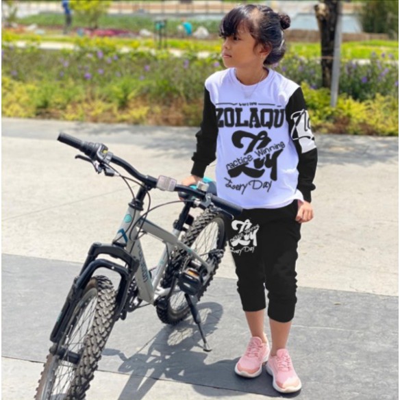 SET SETELAN CELANA ANAK GOWES KID DMR