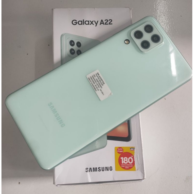 SAMSUNG A22 RAM 6/128GB SECOND MURAH