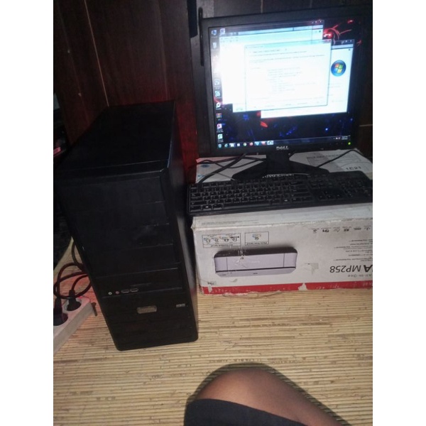 komputer 1 set core 2 duo E8400