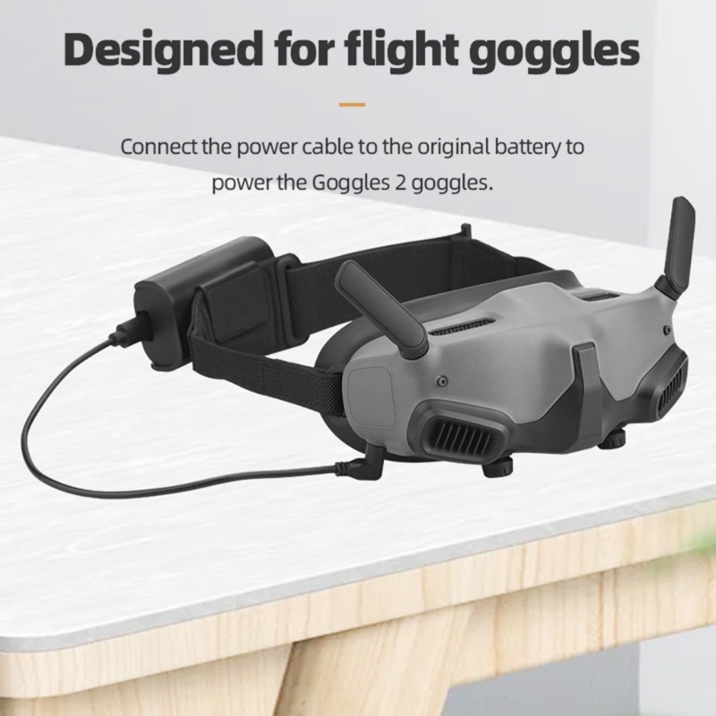Zzz Kabel Power Supply Fast Charging Untuk 2 Kacamatagoggles Drone