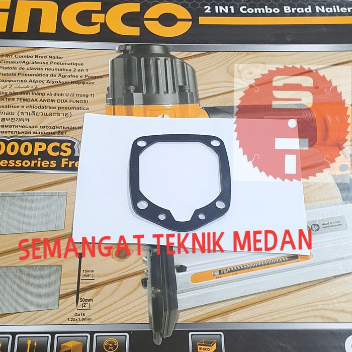

SPAREPART KARET PACKING SEALING AIR NAILER STAPLES ANGIN INGCO GA18