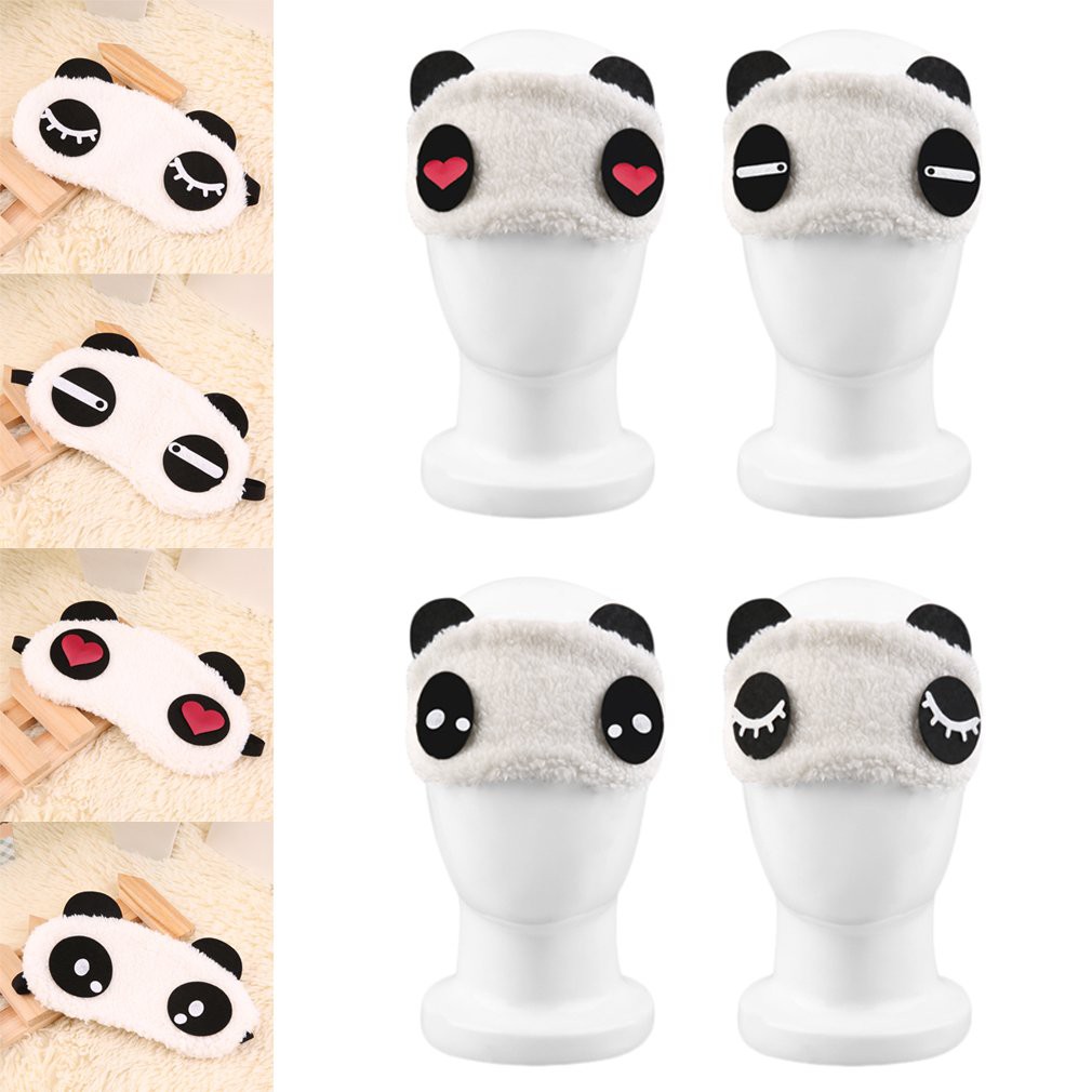 Masker Wajah Gambar Panda Lucu Untuk Tidur Malam Hari Shopee