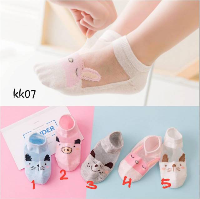 Kaos Kaki Bayi Anak 3-5 Tahun Import Lucu