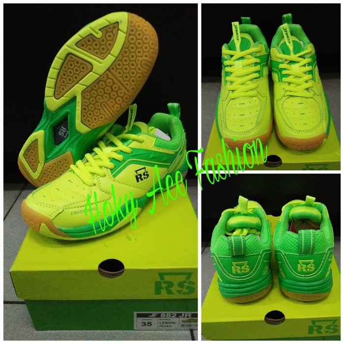 SEPATU BADMINTON RS JEFFER 882 JUNIOR ORIGINAL