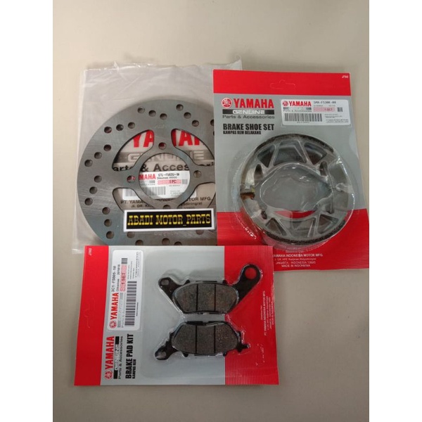 PIRINGAN DPN+KAMPAS REM MIO SMILE/MIO SOUL KARBU/XEON KARBU/XEON GT/RC/FINO KARBU