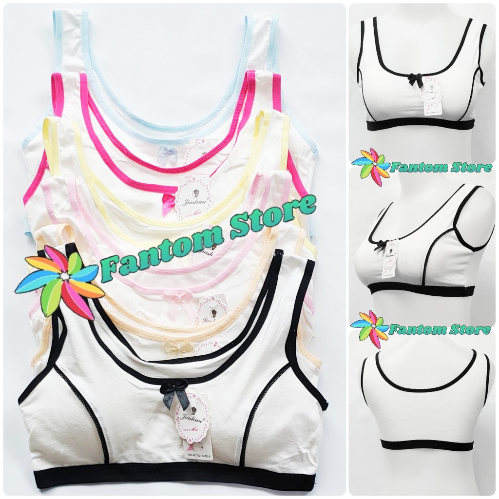 JIASHINI 732 MINISET BRA REMAJA DENGAN BUSA TANPA KAIT
