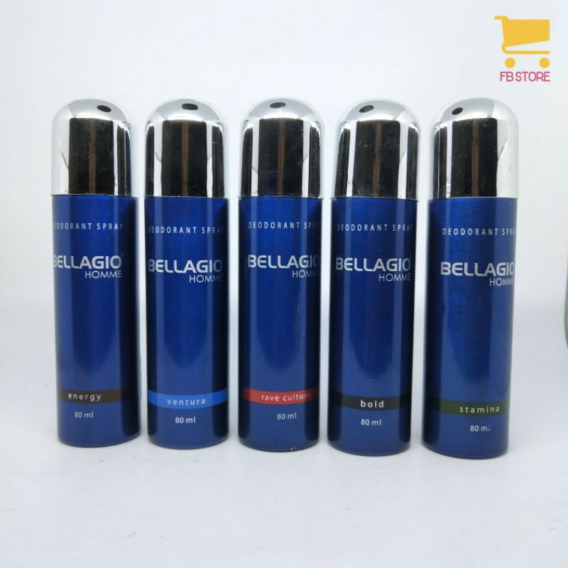 BELLAGIO Homme Deodorant Spray (KHUSUS PULAU JAWA SAJA)