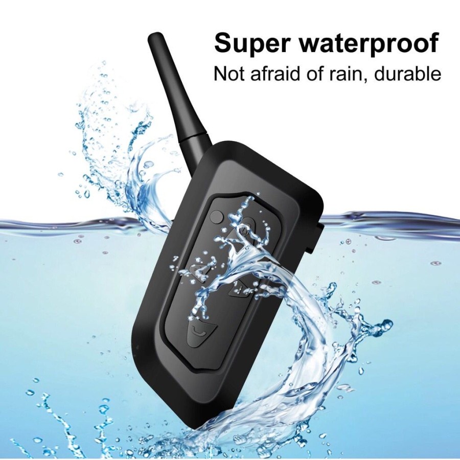 ALTERNATIF INTERCOM V5 BLUETOOTH HELM HEADSET FM RADIO WATERPROOF VS INTERCOM HELM QTB35 B35 QTA35 MAXTO M2 EJEAS V6 PRO ORIGINAL-1