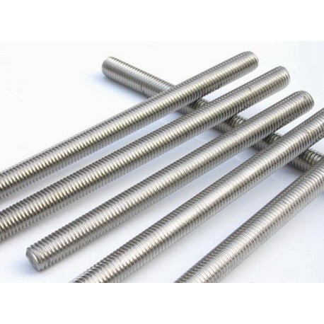 As Full Drat Baut Stainless Long Thread Bolt Stut Bolt M5, M6, M8, M10, M12 X 1 Meter