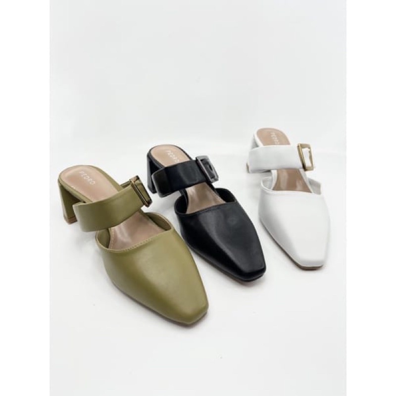 sepatu wanita pedro98 heels