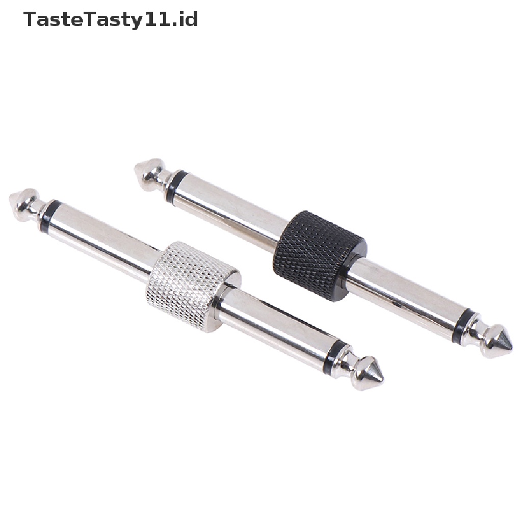 Tastetasty Kabel Adapter Konektor pedal Efek Gitar Elektrik 6.35mm