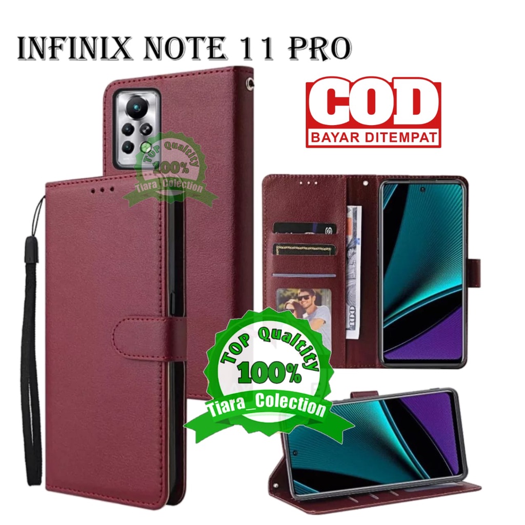 CASE FLIP INFINIX NOTE 11S / INFINIX NOTE 11 PRO CASING HP / COVER HP UNTUK INFINIX NOTE 11 S / NOTE
