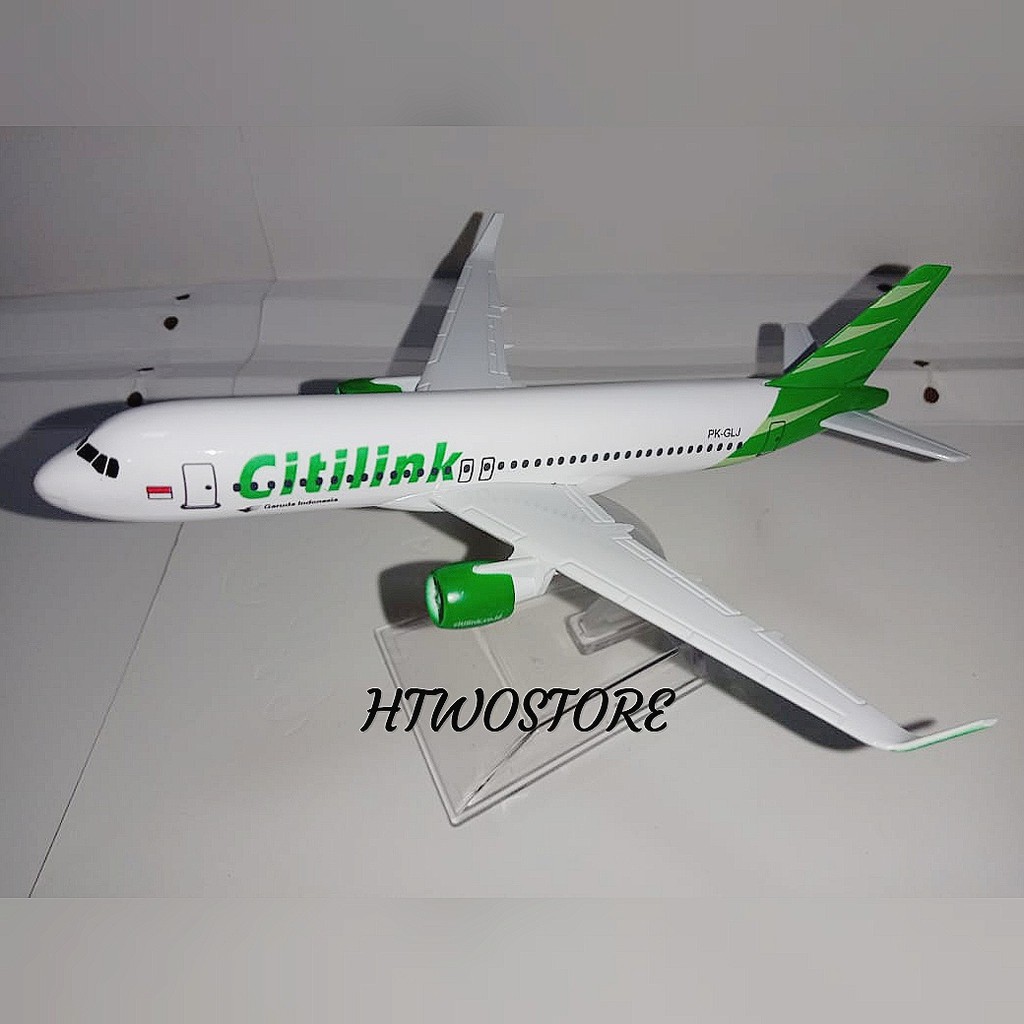 Die Cast Miniatur Pesawat Citilink Airbus 320