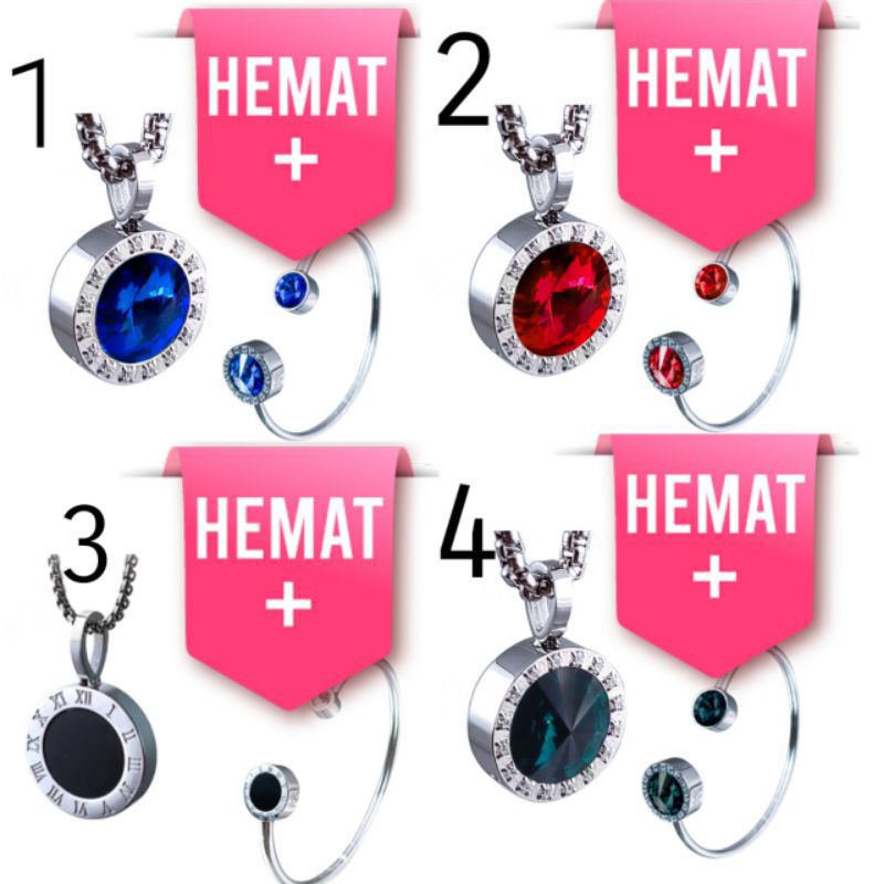 Paket Hemat Kalung KK Liforce & KKL Bracelet..